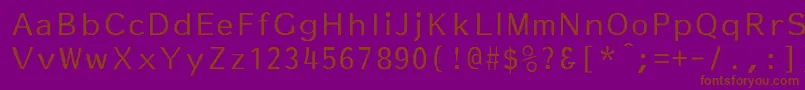 More about EssayNormal Font EssayNormal Font – Brown Fonts on Purple Background