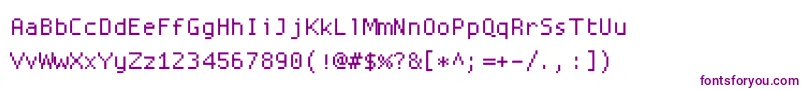 Proggysquare Font – Purple Fonts