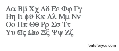 Обзор шрифта Ateb