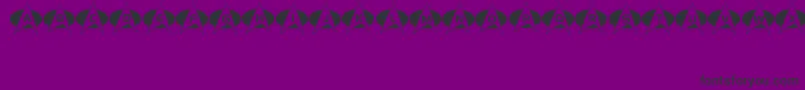 Шрифт Energize – чёрные шрифты на фиолетовом фоне
