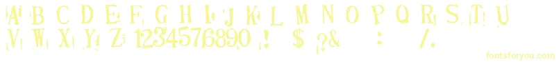 DepressionistV2.0 Font – Yellow Fonts