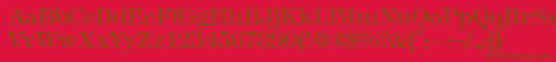 Подробнее о шрифте M791ModernRegular Шрифт M791ModernRegular – коричневые шрифты на красном фоне