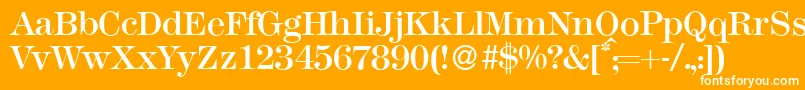 More about M791ModernRegular Font M791ModernRegular Font – White Fonts on Orange Background