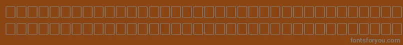Шрифт Fqaqee3 – серые шрифты на коричневом фоне