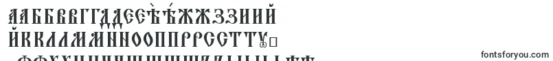 Orthodox.TtIeucs8Caps-Schriftart – russische Schriften