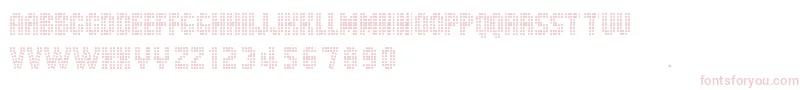 DotSpot Font – Pink Fonts on White Background