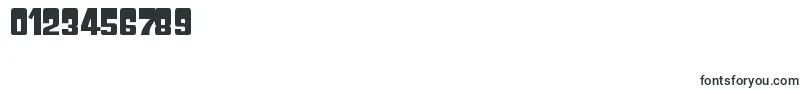 GyparodyhvRegular Font – Fonts for Numbers and Digits