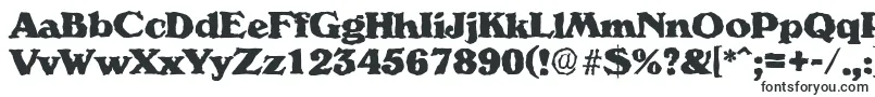 VeronarandomHeavyRegular Font – Fonts Starting with V