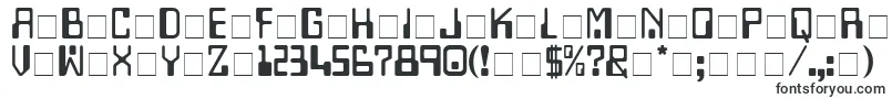 TechnoDisplayCapsSsi Font – Rough Fonts
