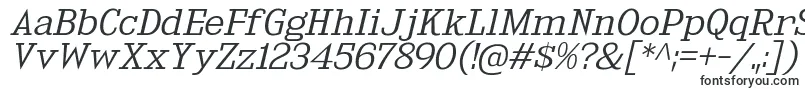 KingsbridgeExLtIt Font – Serif Fonts