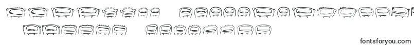 フォントRvdThumbsuckers – ヨルバ文字