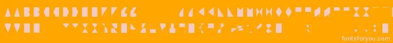 En savoir plus sur la police ORegular Police ORegular – polices roses sur fond orange