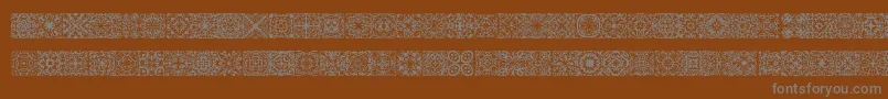 Más sobre la fuente SymmetryBrk fuente SymmetryBrk – Fuentes Grises Sobre Fondo Marrón
