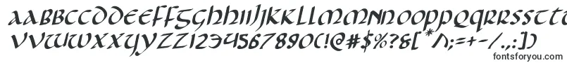 Foucaultrotal Font – Elvish Fonts