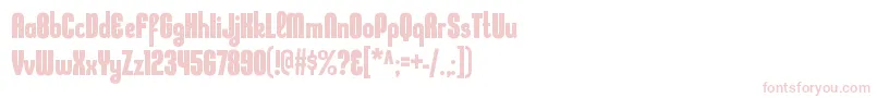 KleptocracycdBold-Schriftart – Rosa Schriften