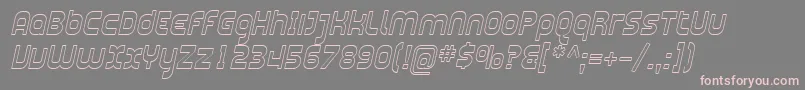 More about SfplasmaticaoutlineItalic Font SfplasmaticaoutlineItalic Font – Pink Fonts on Gray Background