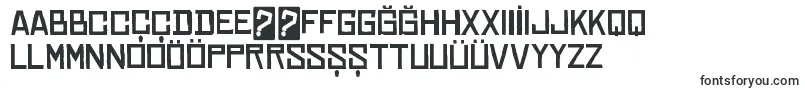 Шрифт ChineserocksxpRegular – азербайджанские шрифты