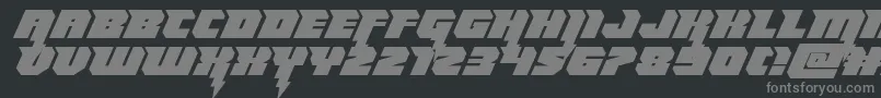 More about Thundertitanexpand Font Thundertitanexpand Font – Gray Fonts on Black Background