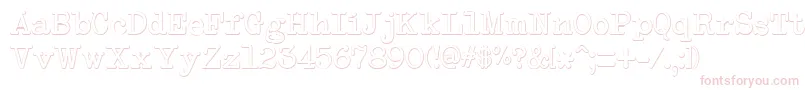 NeobulletinBeveled Font – Pink Fonts