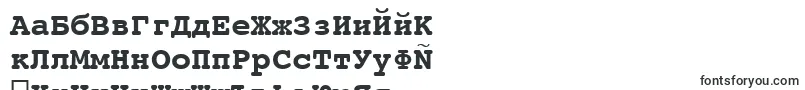 Шрифт Courier10PitchBoldWin95bt – болгарские шрифты