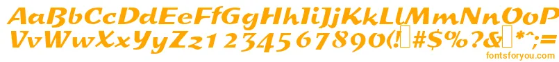 フォントS800ScriptRegular – オレンジのフォント