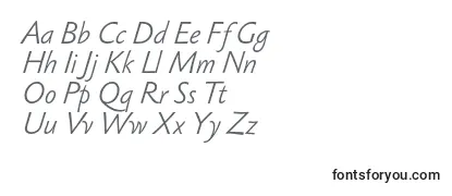SebastianlightItalic Font
