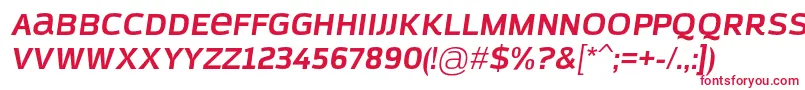 AzoftSansBoldItalic Font – Red Fonts