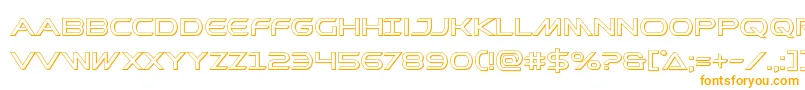 Prometheanout Font – Orange Fonts on White Background