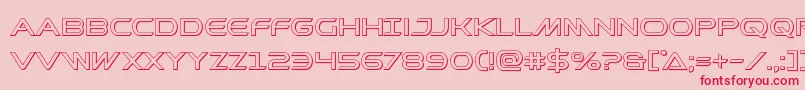 Prometheanout Font – Red Fonts on Pink Background