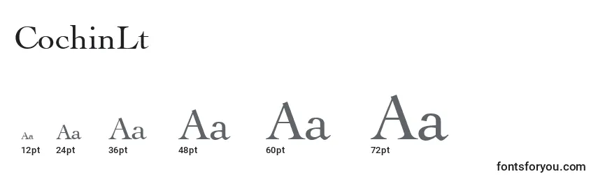 CochinLt Font Sizes