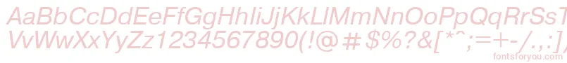 Pragm10 Font – Pink Fonts on White Background