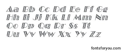 MarqueeflashItalic Font