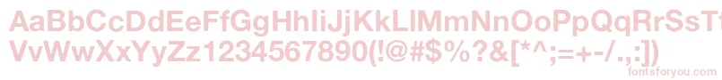 Altehaasgroteskbold Font – Pink Fonts