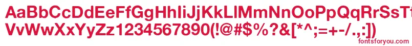 Altehaasgroteskbold Font – Red Fonts