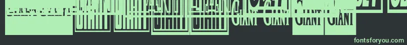 More about Obeygiantpostercondensed Font Obeygiantpostercondensed Font – Green Fonts on Black Background