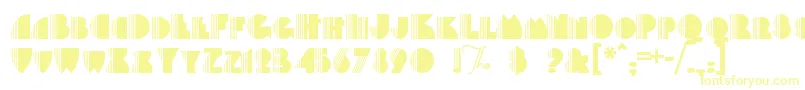 BackstagePassa Font – Yellow Fonts