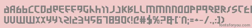 Valkyrieexpb Font – Gray Fonts on Pink Background