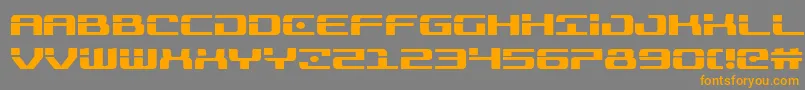 Saiba mais sobre a fonte Troopers Fonte Troopers – fontes laranjas em um fundo cinza