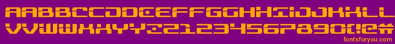 Подробнее о шрифте Troopers Шрифт Troopers – оранжевые шрифты на фиолетовом фоне