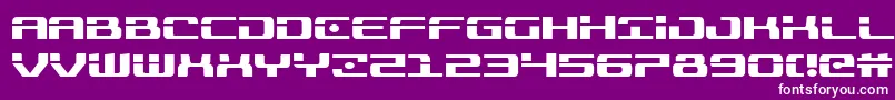 Подробнее о шрифте Troopers Шрифт Troopers – белые шрифты на фиолетовом фоне