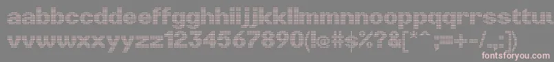 Más sobre la fuente LinotypePunktRegular fuente LinotypePunktRegular – Fuentes Rosadas Sobre Fondo Gris