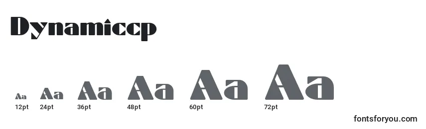 Размеры шрифта Dynamiccp