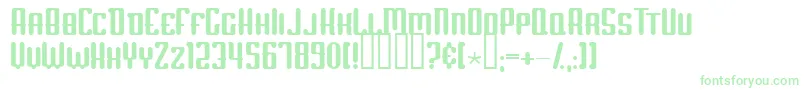 ScumOfTheEarth Font – Green Fonts
