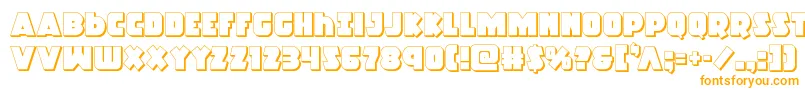 Racketsquad3D Font – Orange Fonts