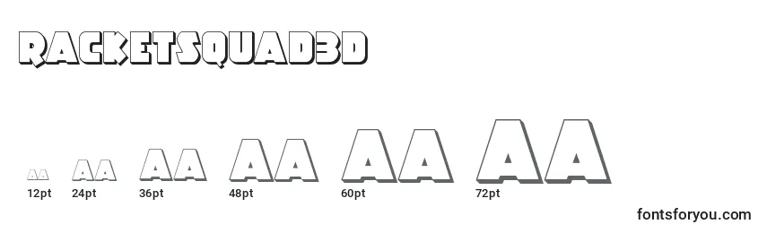 Racketsquad3D Font Sizes