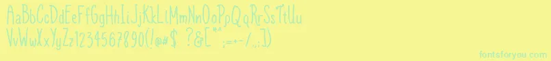 Подробнее о шрифте TinfoilTiaraDemo Шрифт TinfoilTiaraDemo – зелёные шрифты на жёлтом фоне