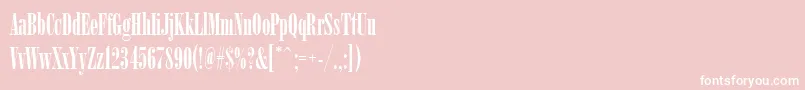 fuente Arsisdeereg – Fuentes Blancas Sobre Fondo Rosa
