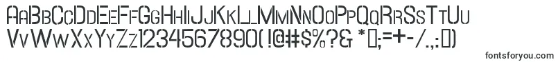 HallandaleStencilScJl Font – Fonts for Google Chrome