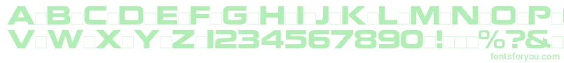 Шрифт Nokianvirallinenkirjasinregular – зелёные шрифты