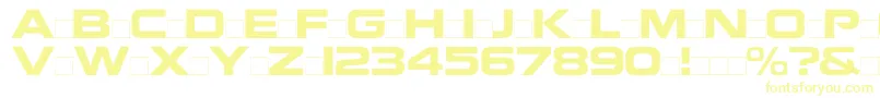 Шрифт Nokianvirallinenkirjasinregular – жёлтые шрифты